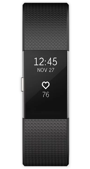 Fitbit Charge 2 Fitness Band Black